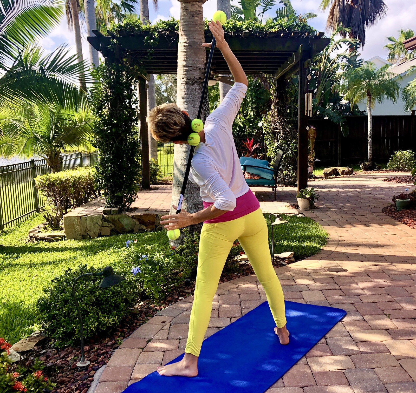 Yoga Flow Exercise Stick