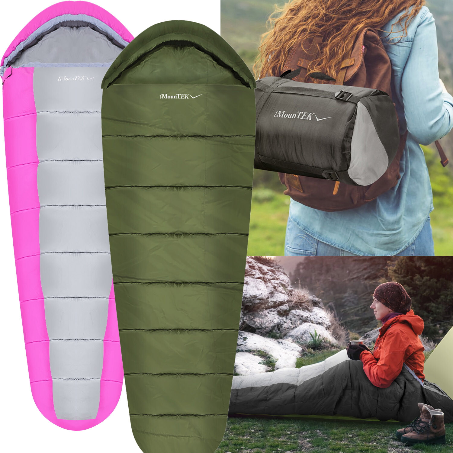 Waterproof Sleeping Bag Outdoor Survival Thermal Travel Hiking Camping Envelope