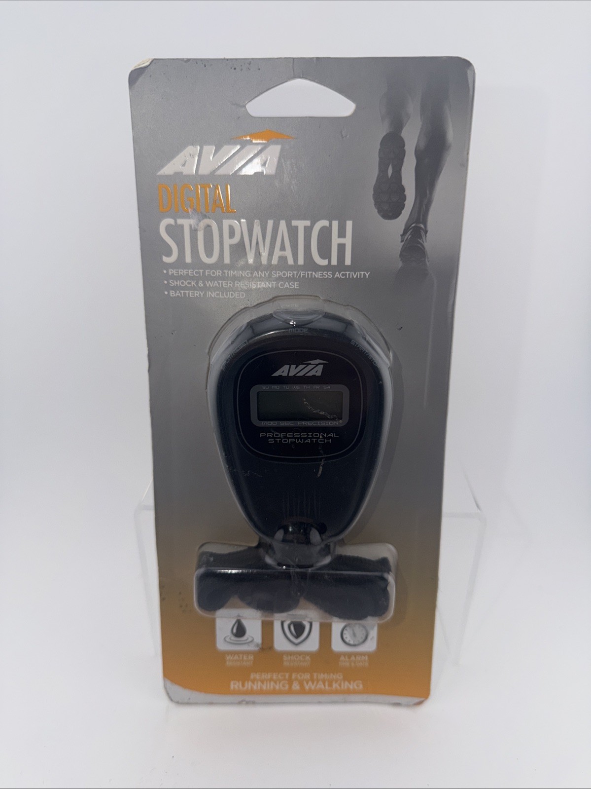Avia Digital Stopwatch Timing Running & Walking New In Packaging