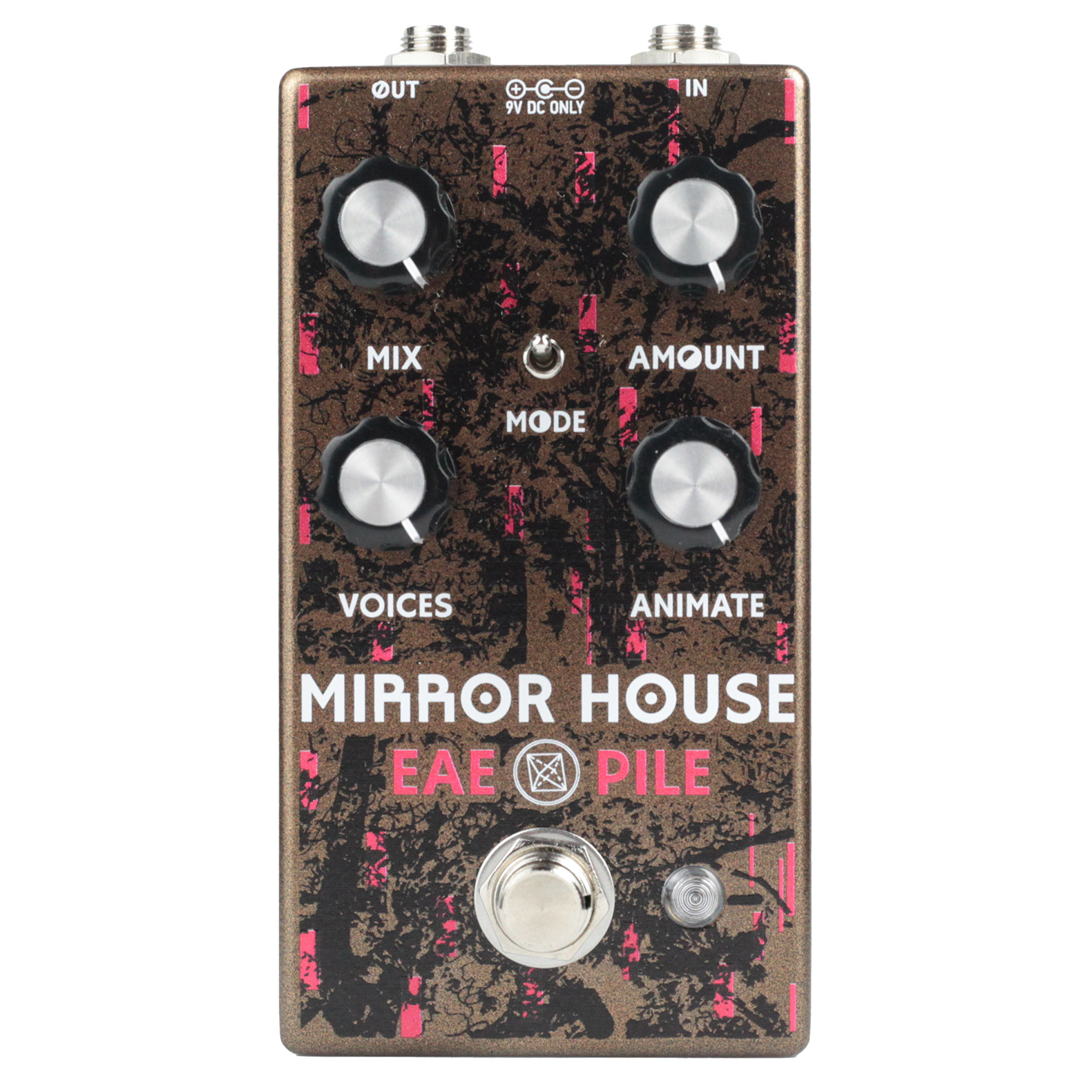 New Electronic Audio Experiments Mirror House V2 Pitch Shifting Modulator Pedal