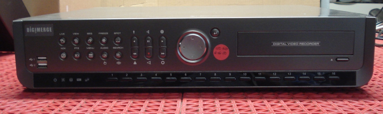 DIGIMERGE DHX316301 Network DVR 16 Channel Pentaplex USB 240fps CD-RW/DVD-RW