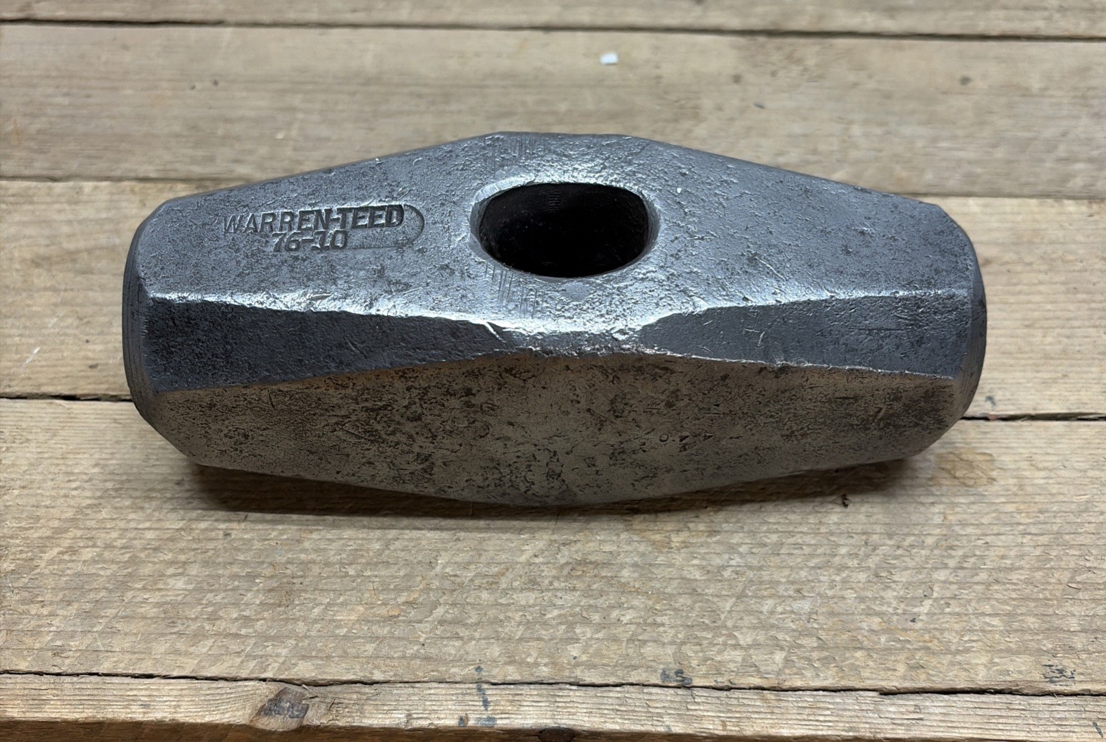 WARREN-TEED 76-10 Nevada Pattern ? 10 Lb. Sledge Hammer Head VINTAGE