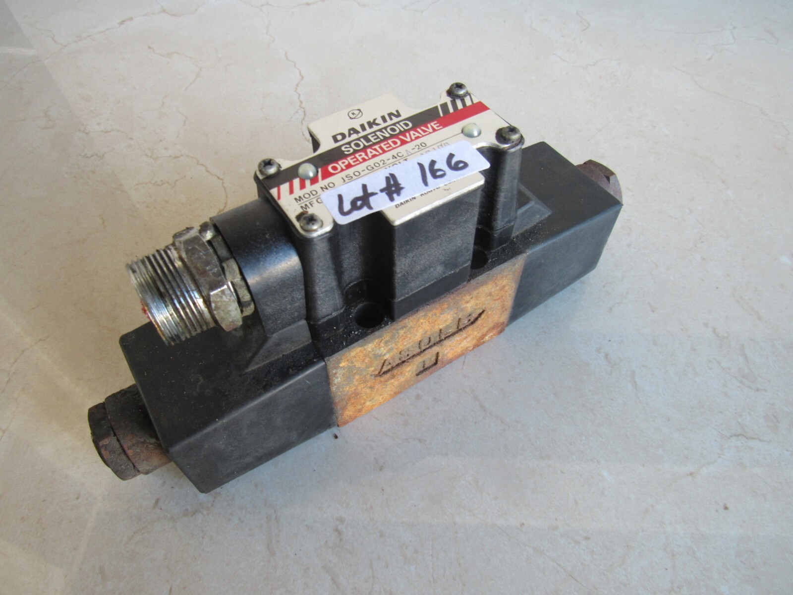 Daikin JSO-G02-4CA-20, JS0-G02-4CA-20 Lot # 166 Listed by Mike