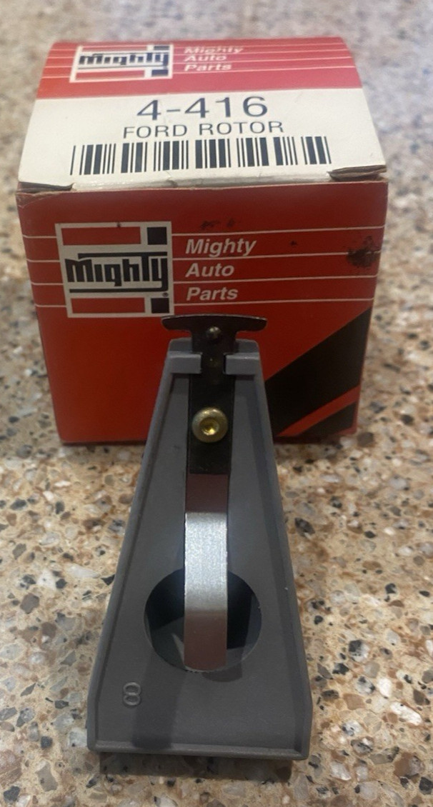 Mighty Auto Parts 4-416 Ford Distributor Rotor ~  New, Old Stock