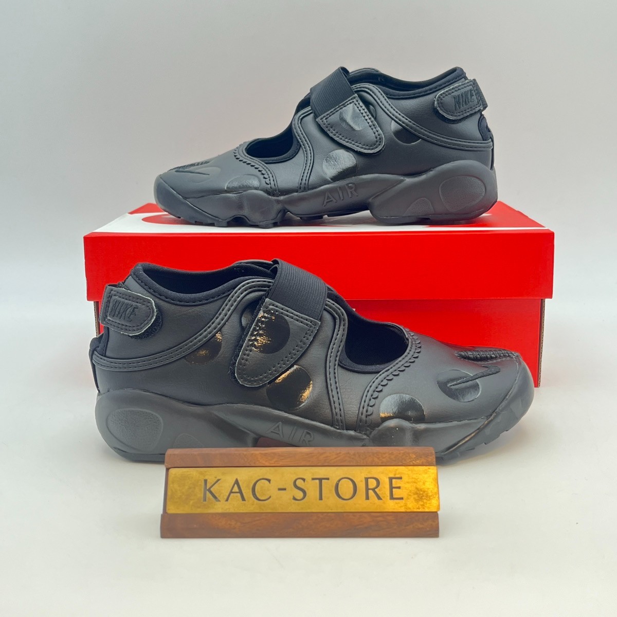 Nike WMNS Air Rift Dot Black Black IR1226-002 Women's Size oki04