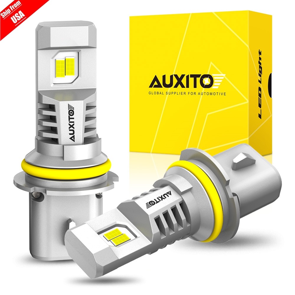 AUXITO 9007 HB5 LED Headlight Bulbs High Low Beam 800000LM White Super Bright 2X