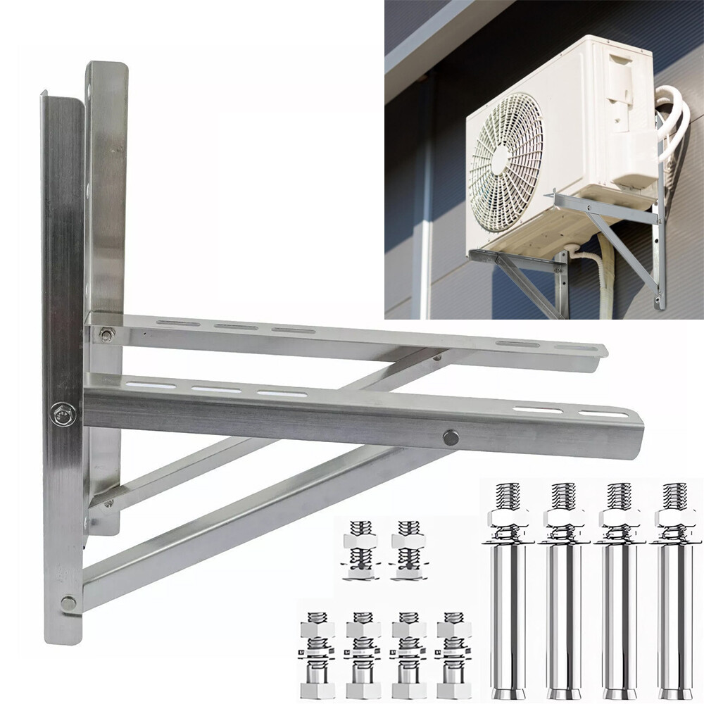 600LBS Steel Mini Split Wall Mount Bracket For Air Conditioner Condensing Units