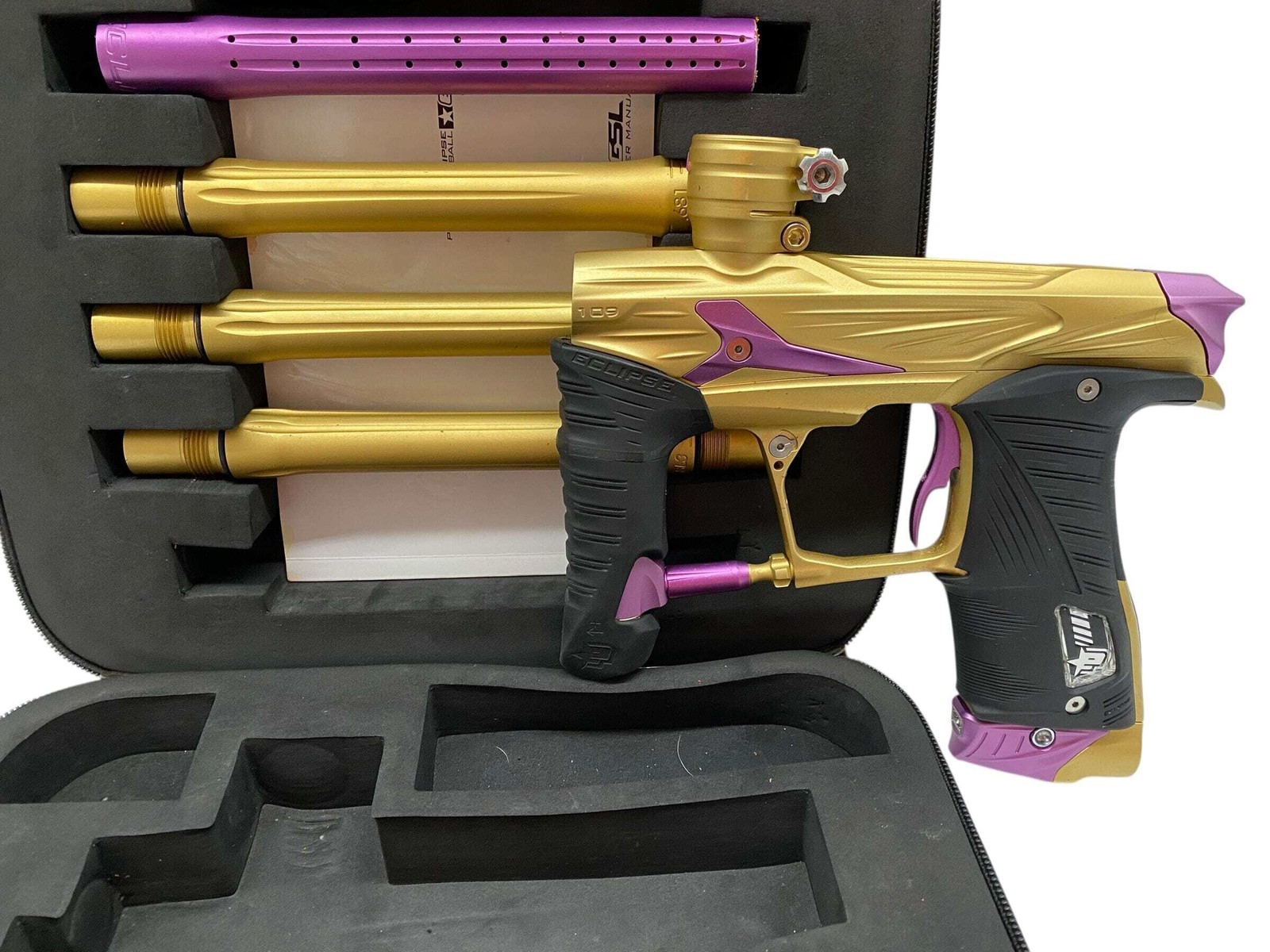 Planet Eclipse GSL Paintball Gun Gold/Purple