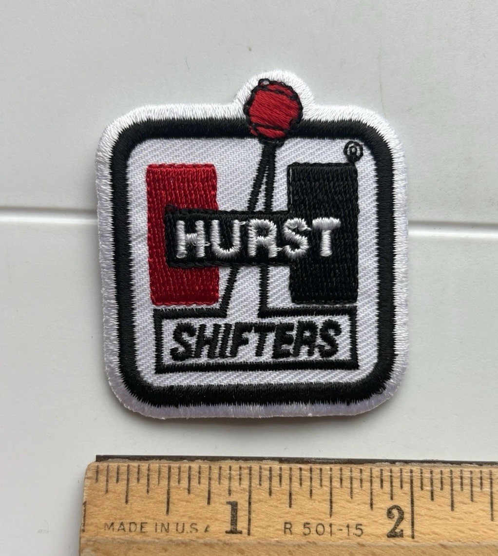Hurst Shifters Auto Parts Motorsports Racing Souvenir Embroidered Patch badge
