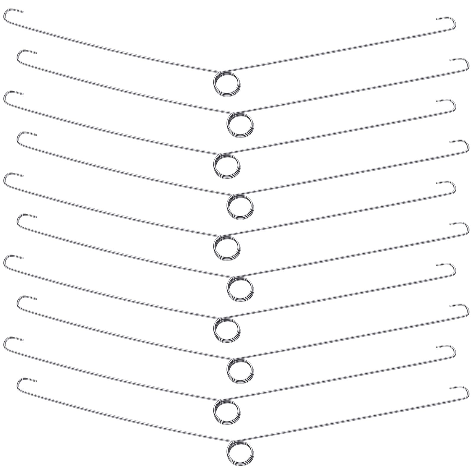 10 Pack Recessed Lighting Springs Torsion Spring Clips for Metallic