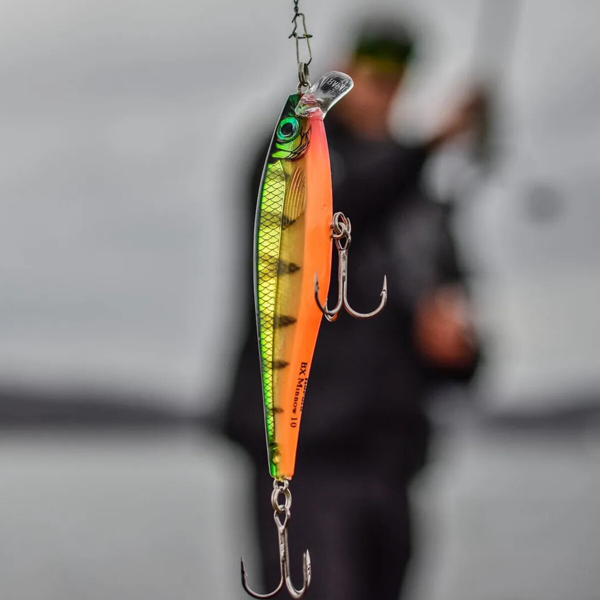 Rapala Skitter Pop 05 Fishing Lure - Lime Frog