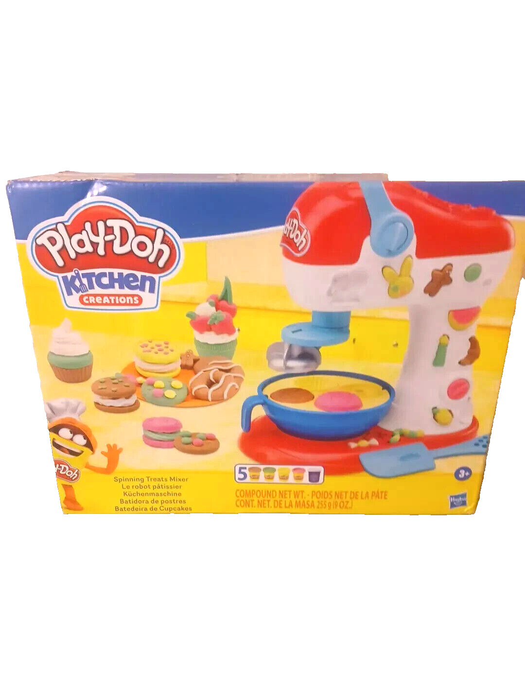 Play Doh Creations Kitchen Mixer missing 1 gray tool not original clay J1