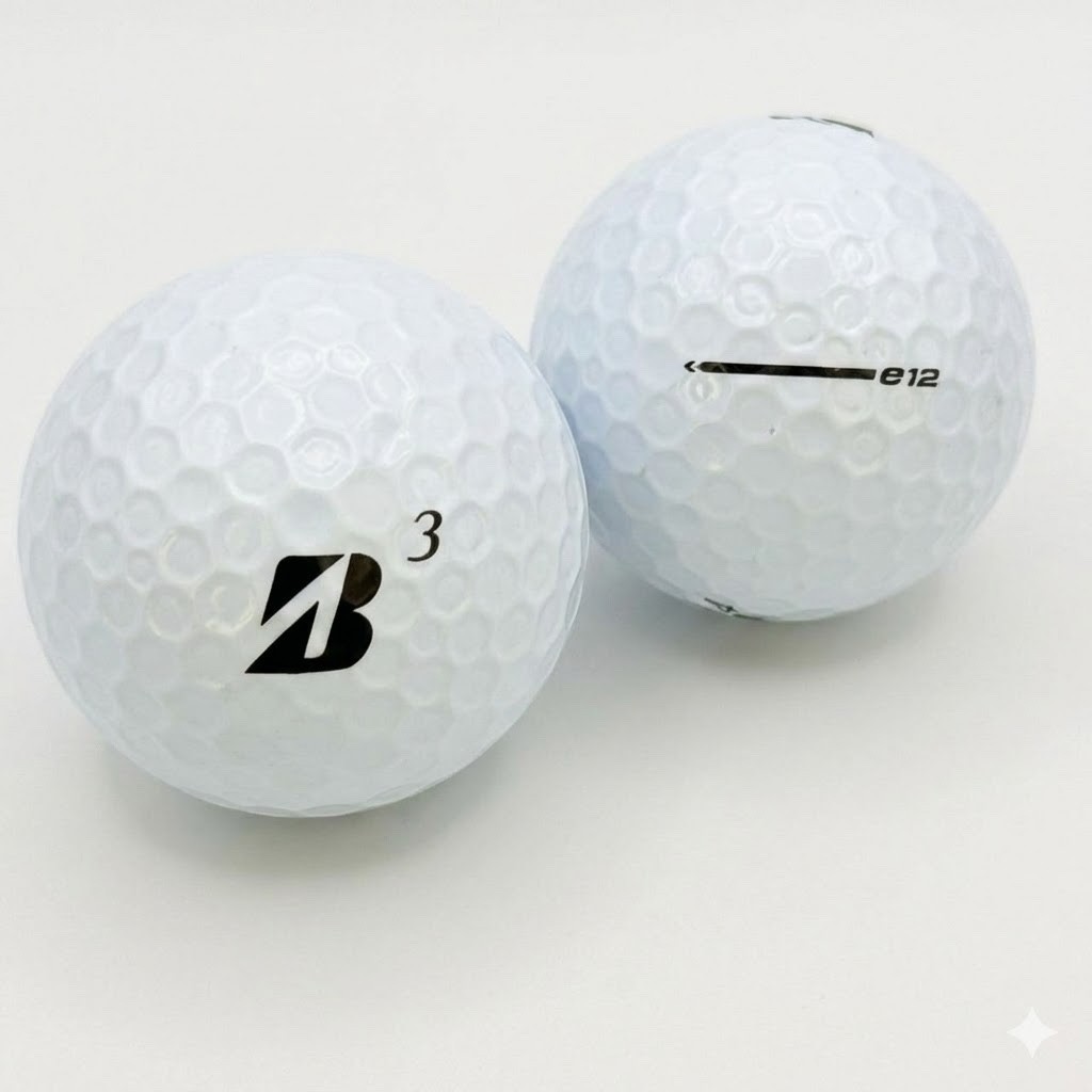 Bridgestone e12 Used Golf Balls Mint 5A White+ Free Shipping 24/36 Pack