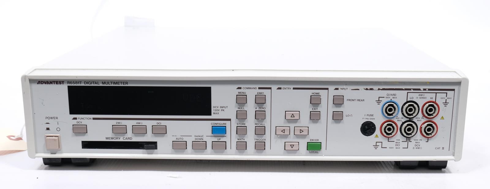 ADVANTEST R6581T 8 1/2 Digit Digital Multimeter