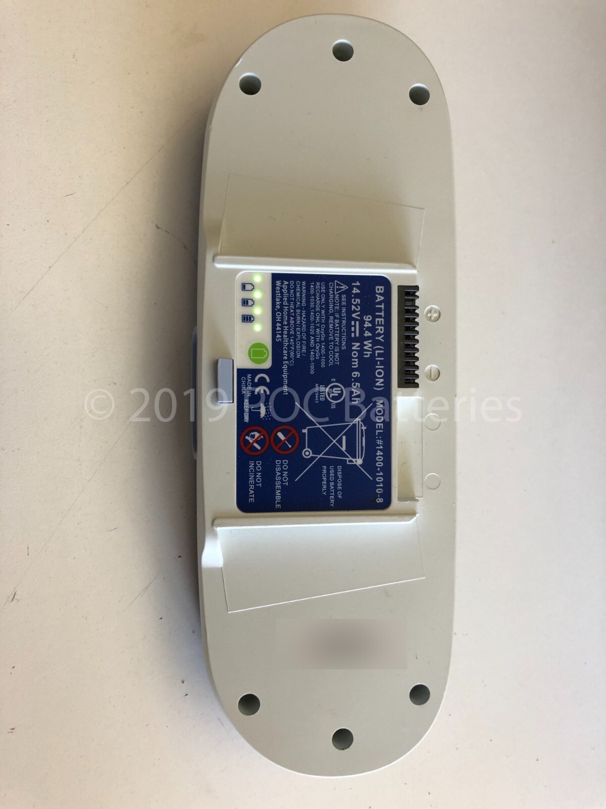 New 2024 Open Box (Oxygo / Inogen G3) 8 cell BA-300 94.4Wh Battery