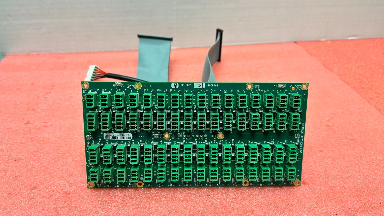 CRESTRON BG19A01565 (PA06708-1C) SE06708-B CONNECTION BOARD