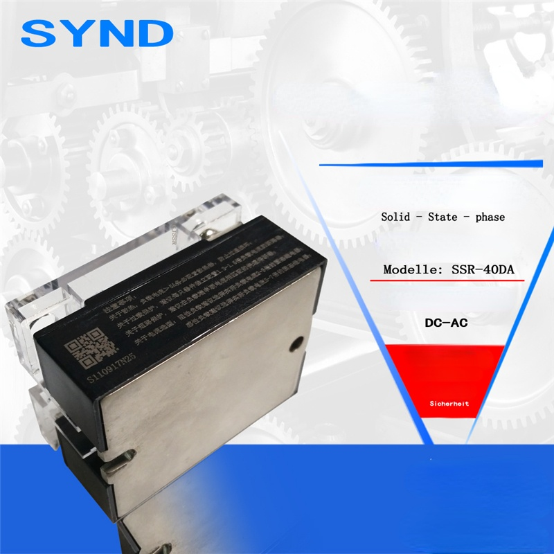 Single-phase solid state relay 40A SSR-40DA DC control AC MGR-1 D4840 40A