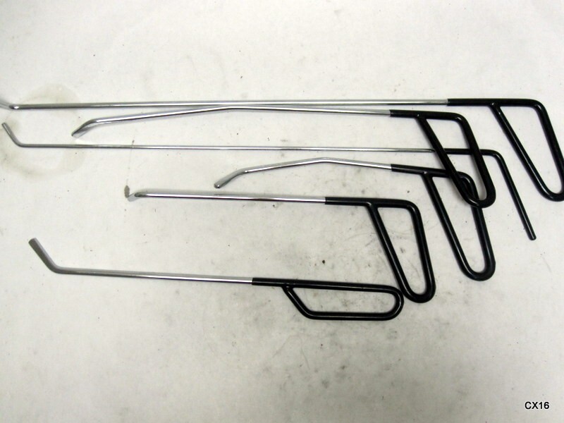 Dent Repair Tools 6 Pieces of Dent Removal Rods