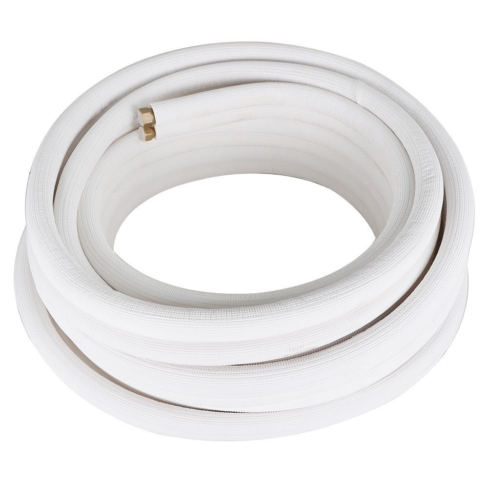 50FT Mini Split Line Set 3/8" & 5/8" Install Kit For Mini Split Heat Pump System