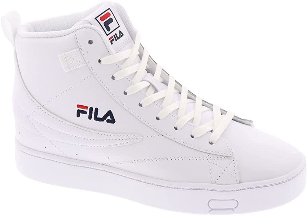 FILA GENNAIO Sneakers White/Navy/Red -125 New