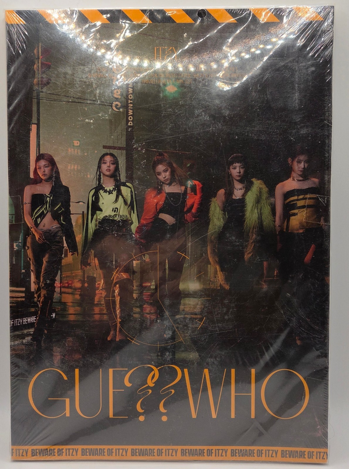 ITZY -GUESS WHO the 4th EP by the South Korean girl group features six tracks