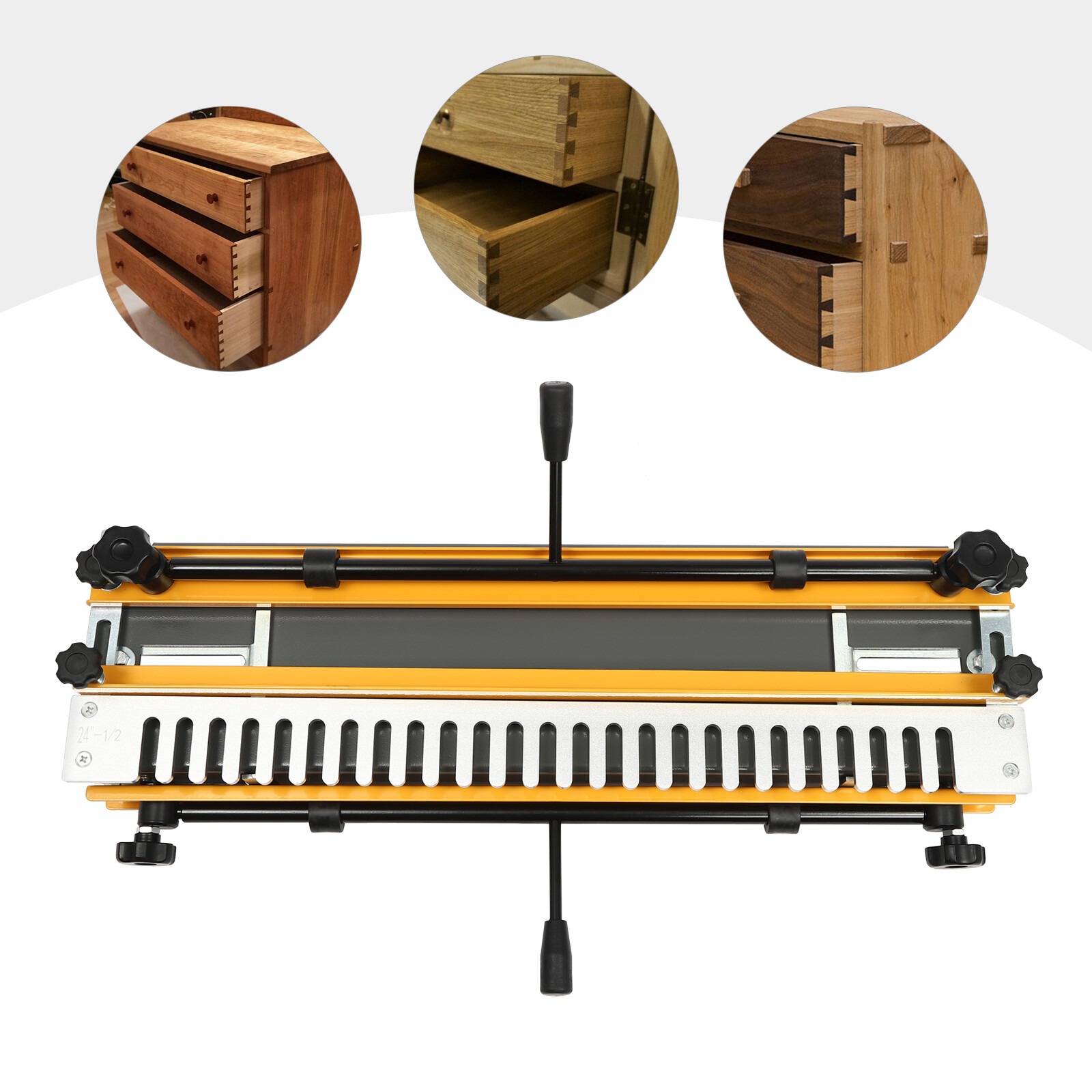 24" Dovetail Jig Tool, Machine Dovetail Router Woodworking Parts