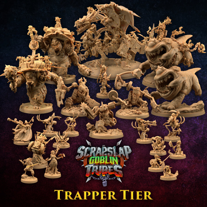 ScrapSlap Goblin Tribes by Dragon Trappers Lodge | D&D | DnD | Pathfinder