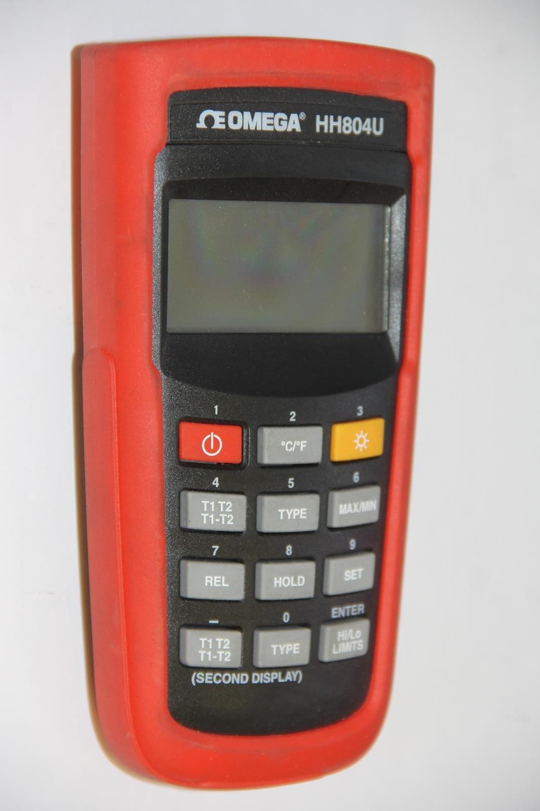 OMEGA HH804U Portable Handheld Dual RTD Thermometer