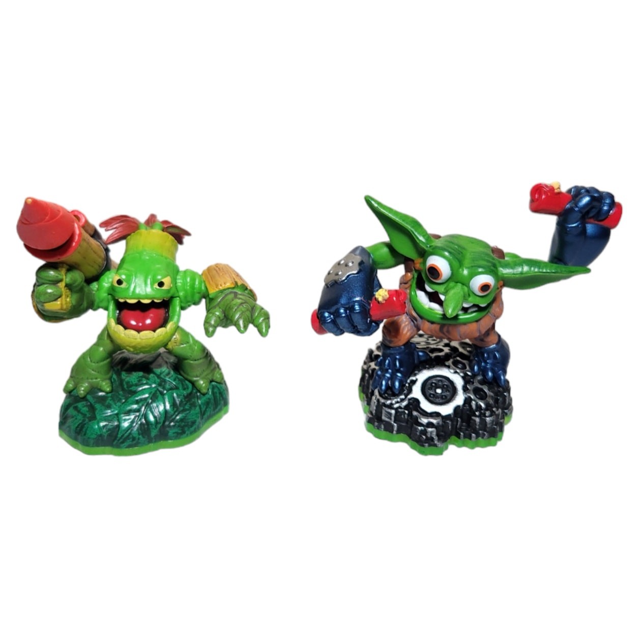 Skylanders Spyro's Adventure Boomer and Zook Video Game Figure 2011 Pre-owned