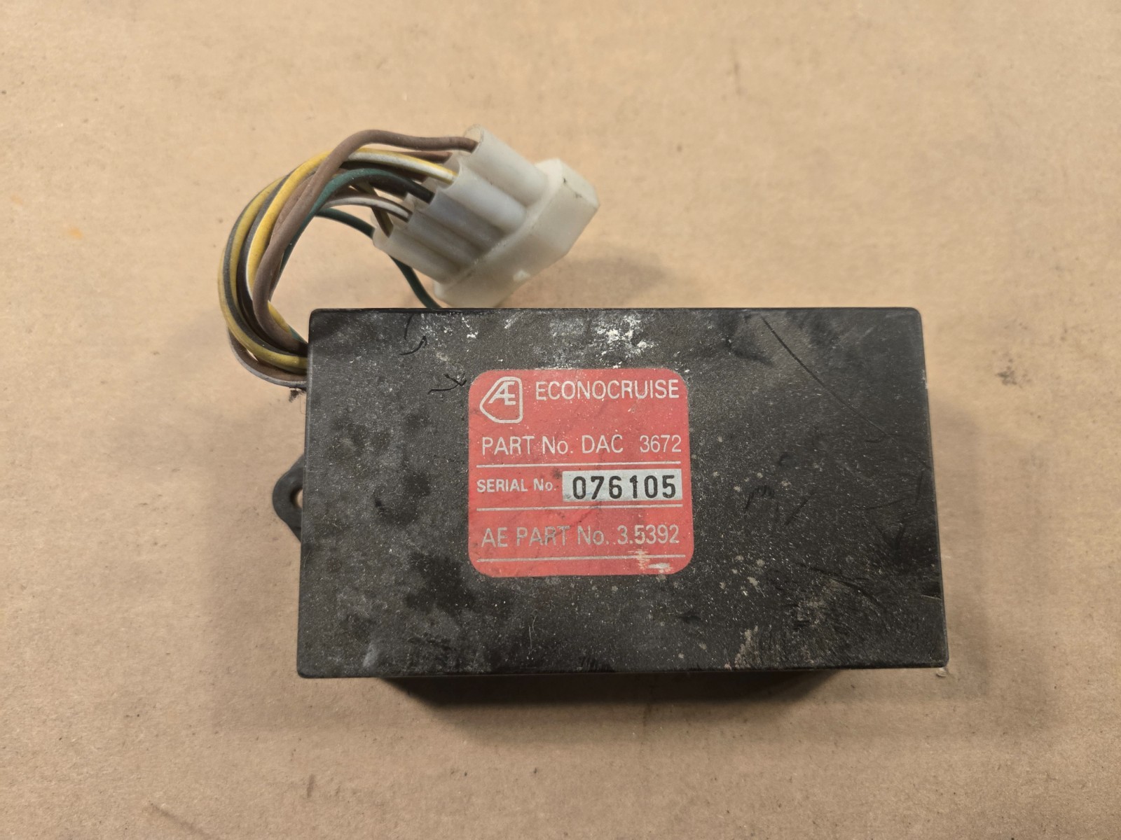 Jaguar XJ6 S3 Cruise Control Module DAC3672