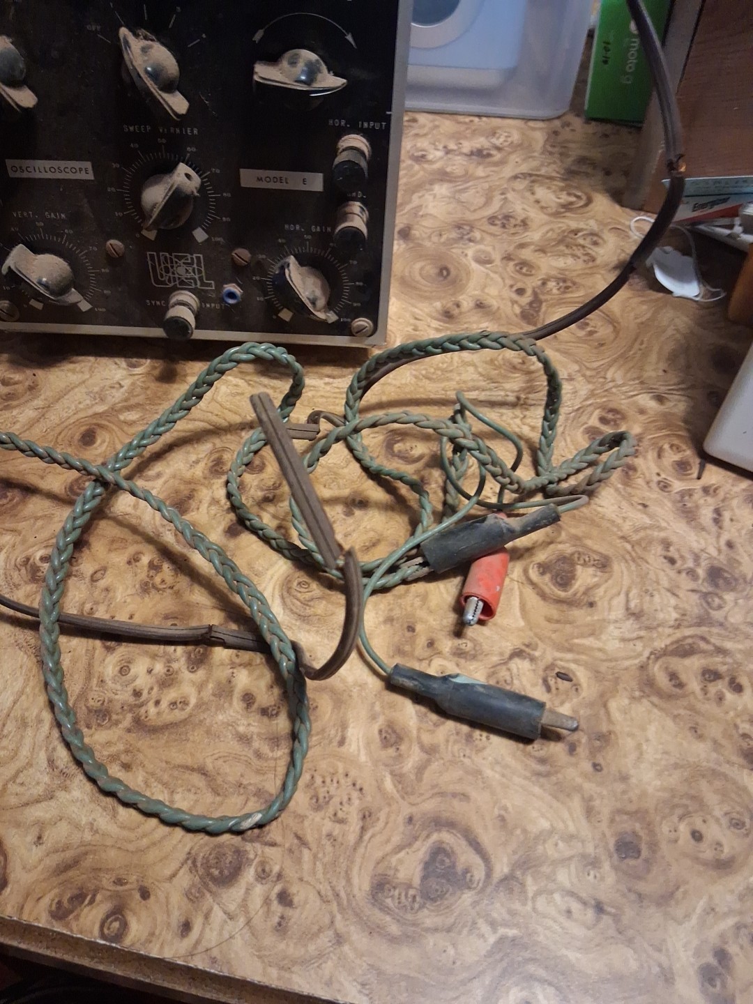UNITED ELECTRONICS LABORATORIES OSCILLOSCOPE MODEL E PARTS REPAIRS SEND OFFERS