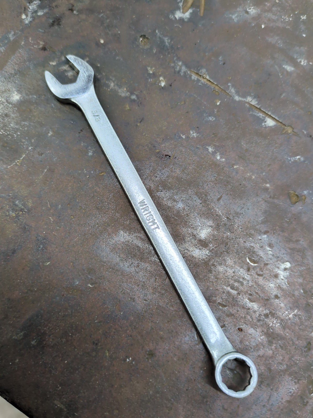 Wright 1114 7/16" 12pt. Combination Wrench USA