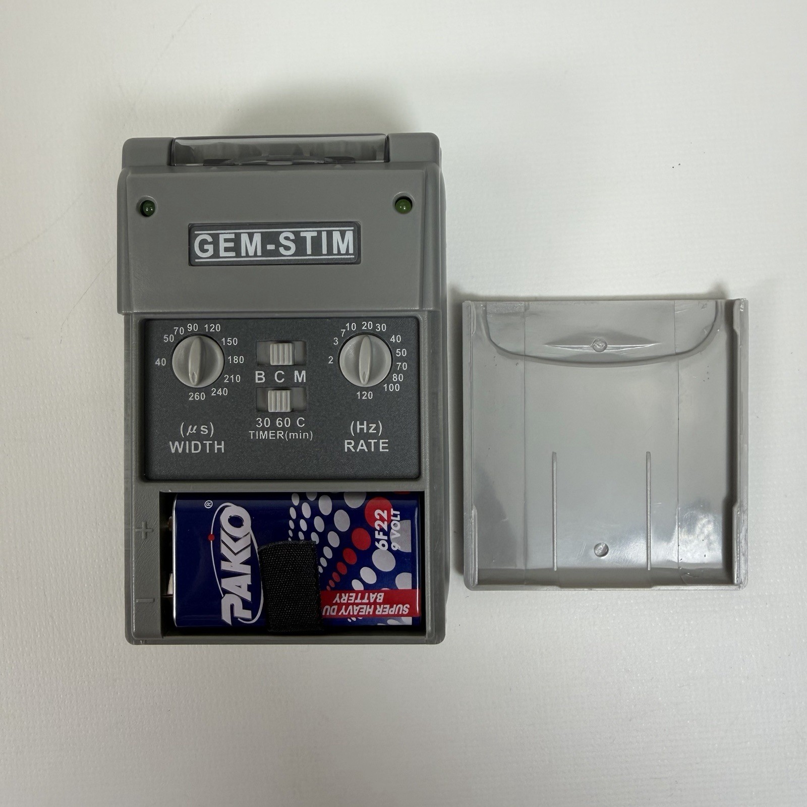 GEM-STIM GM3A50T Transcutaneous Electrical Nerve Stimulator Model