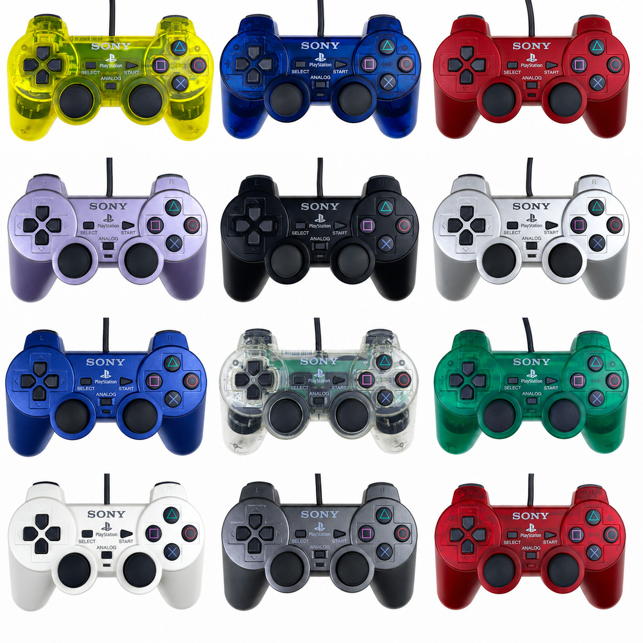 Official Sony PlayStation 2 DualShock 2 Controller - SCPH-10010 OEM - USA Seller