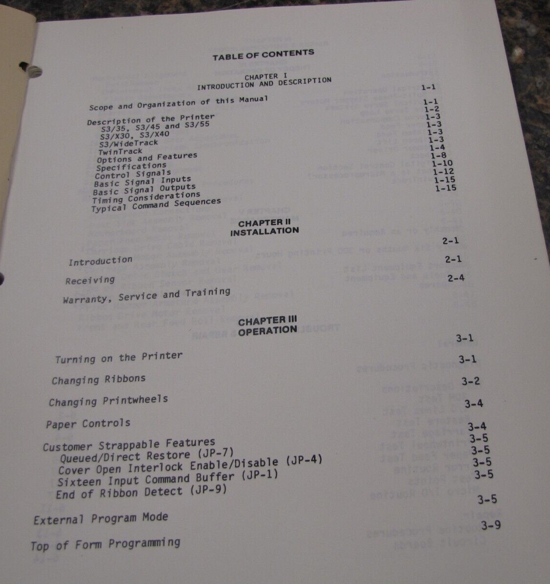 Vintage Qume Manual Maintenance / Training August 1978 Printers