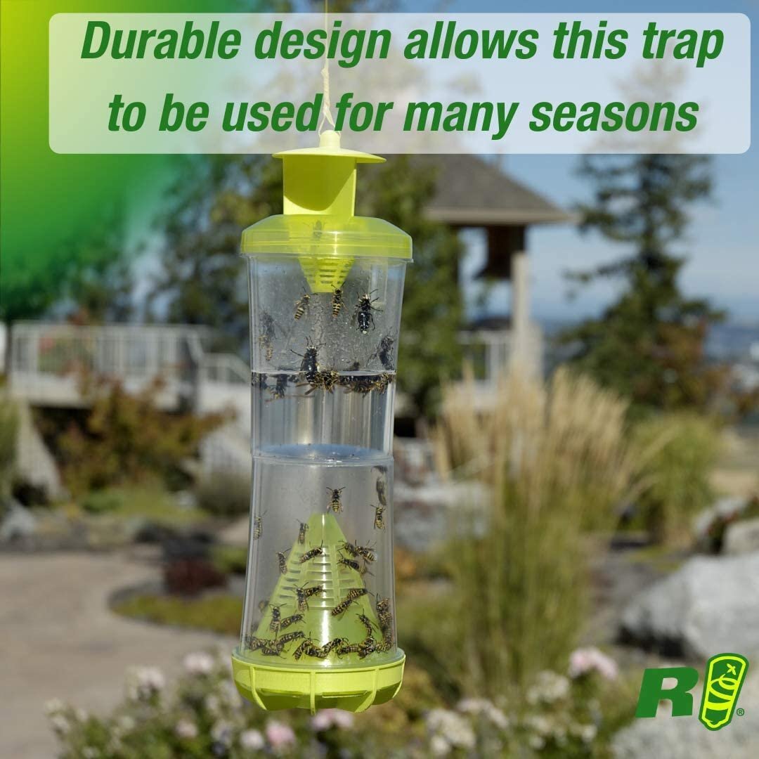 RESCUE! Non-Toxic Wasp, Hornet, Yellowjacket Trap (WHY Trap) Attractant...