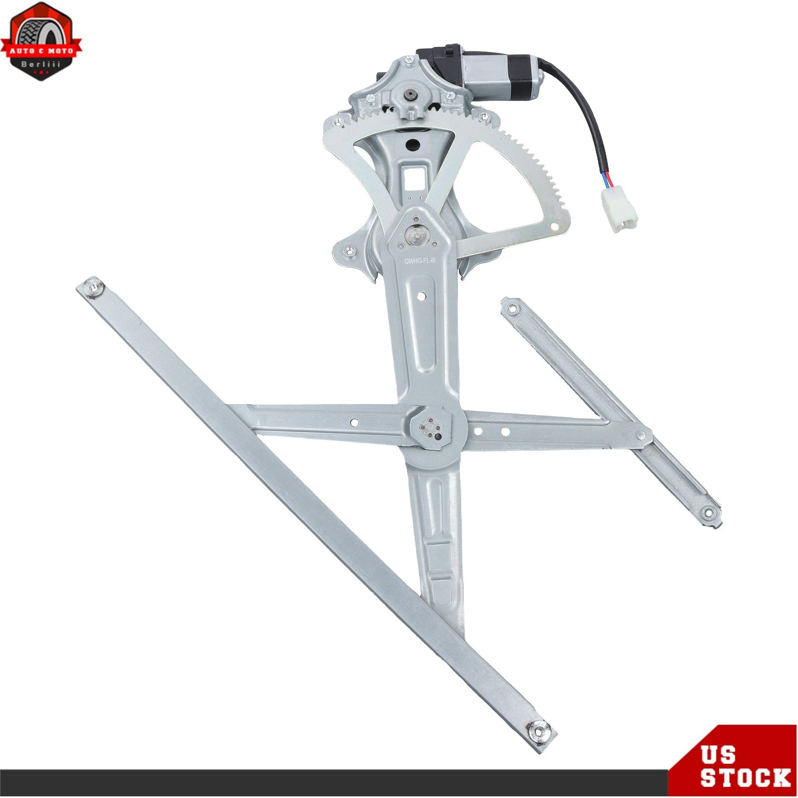 For Toyota Corolla 2003-2008 Power Window Regulator with Motor Front Driver Side