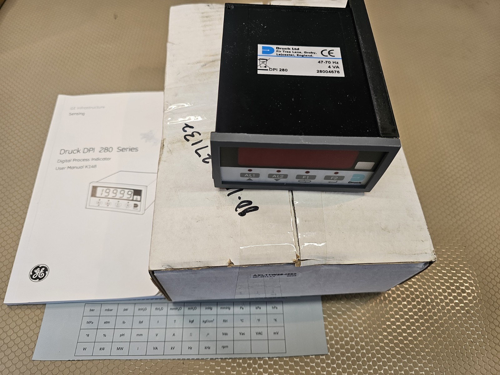 DPI-280 Panel Meter by DRUCK