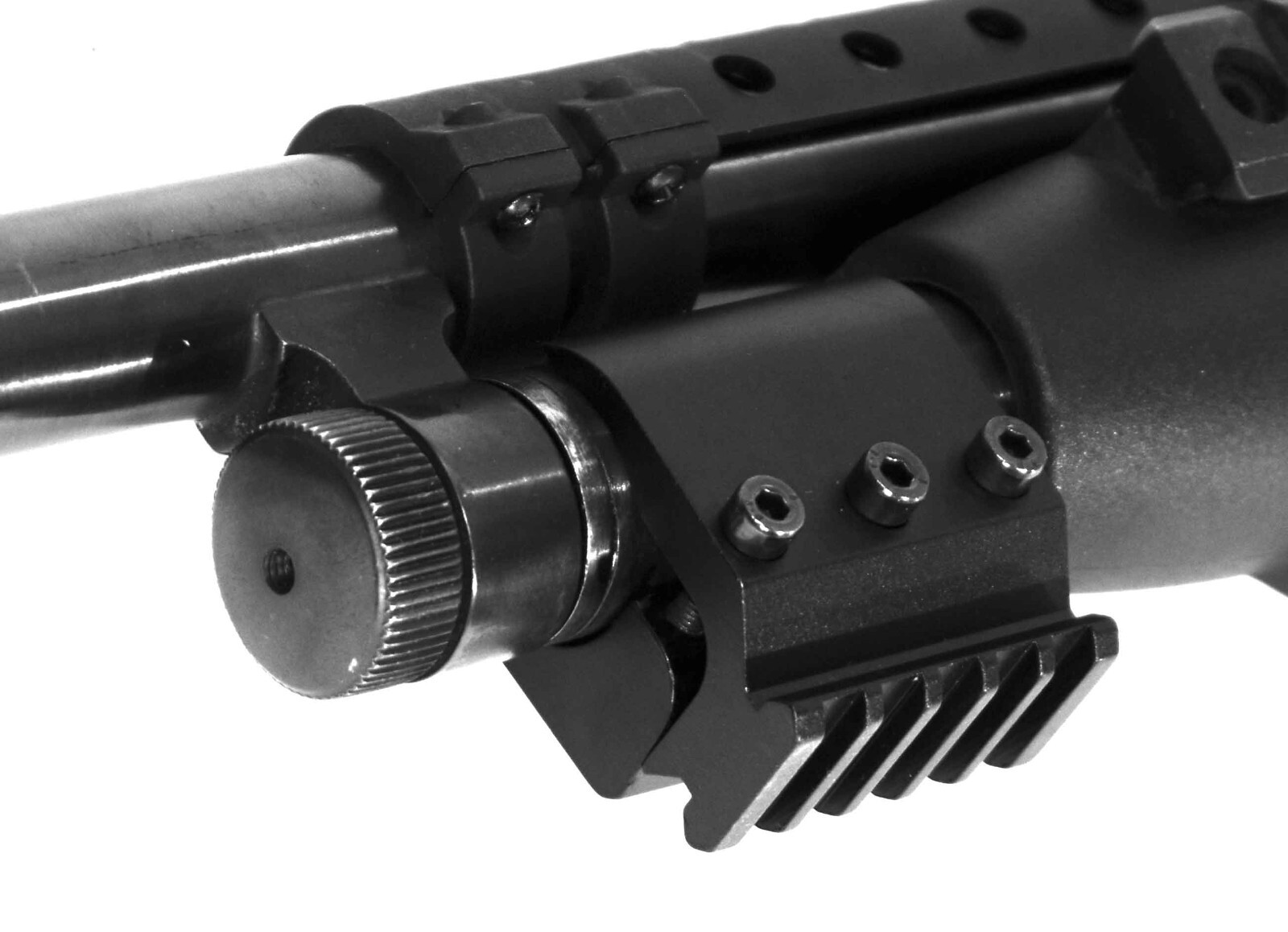 TRINITY Picatinny Rail Mount for Rock Island 12 Gauge Pump – Magazine Tube Barre