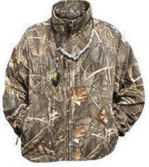 Drake Waterfowl 215 MAX4 Camo Fleece Coat Small