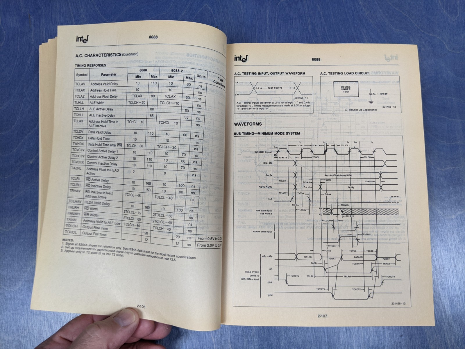 1989 Intel Microprocessor and Peripheral Handbook Volume 1 OEM Book 230843-006
