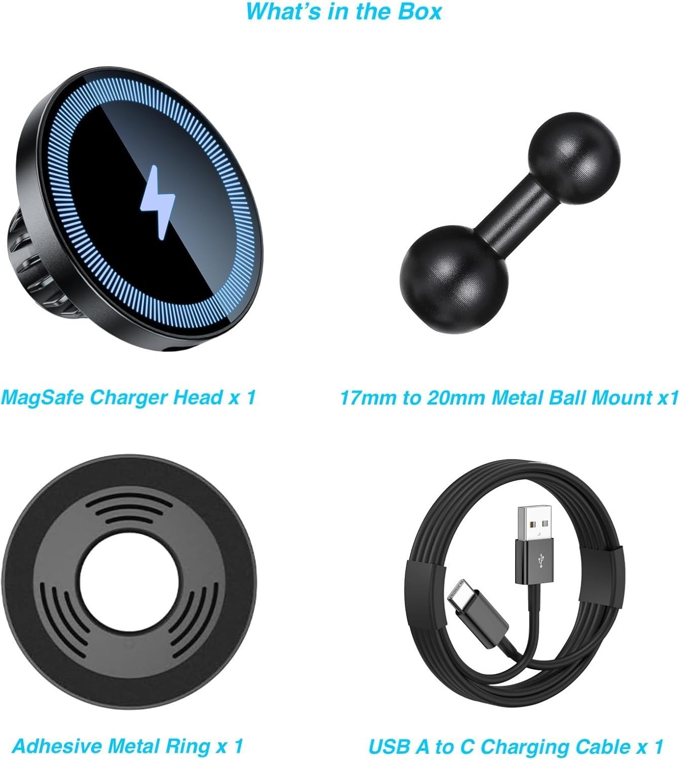 Magnetic Wireless Charger for Bulletpoint Mounts