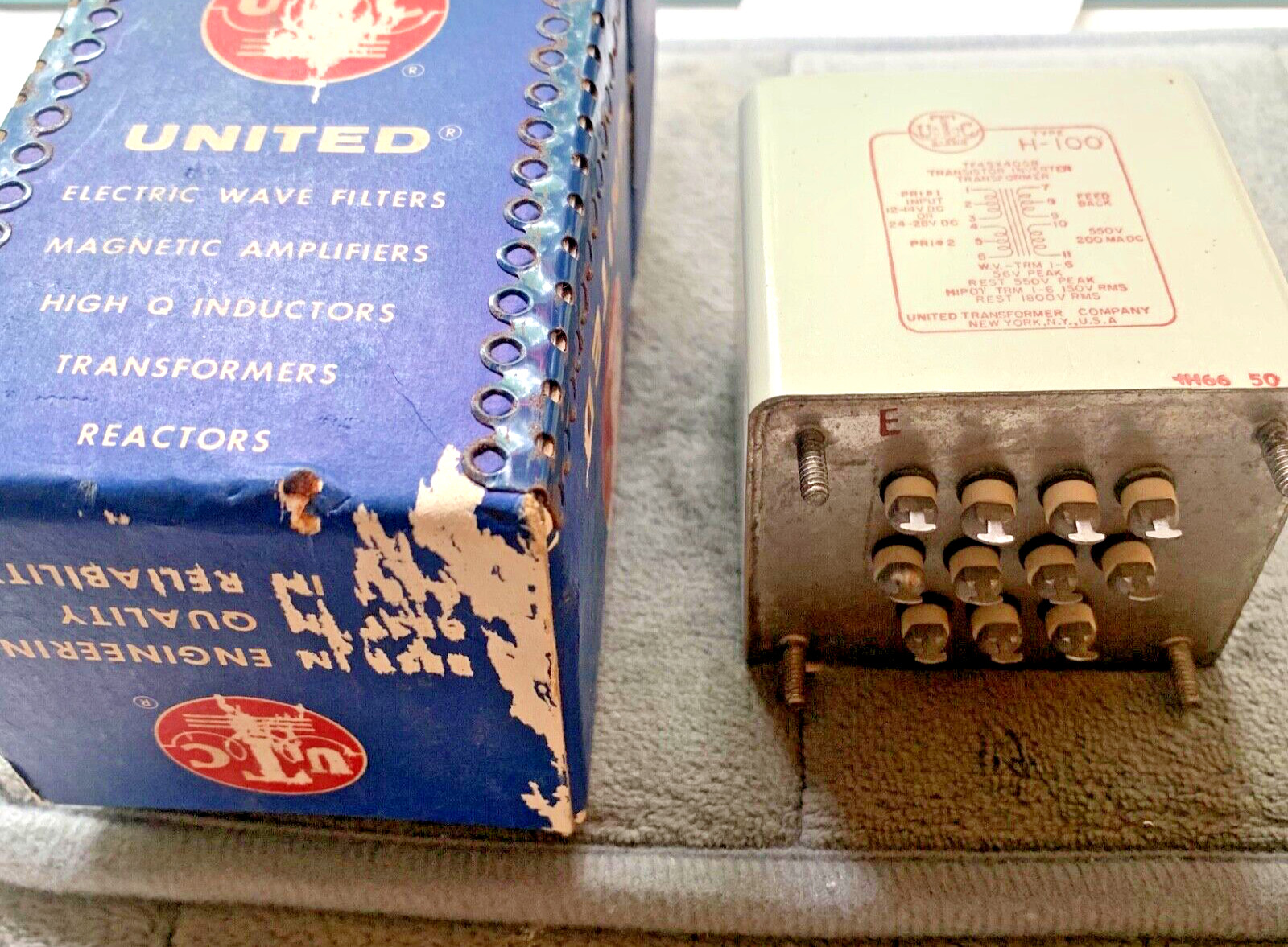 UTC H-100 Transistor Transformer NEW TESTED
