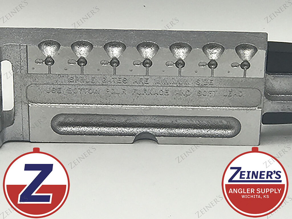 1249 New Do It Round Head Jig Mold Pro Series No Collar 7 cavity 1/32 oz