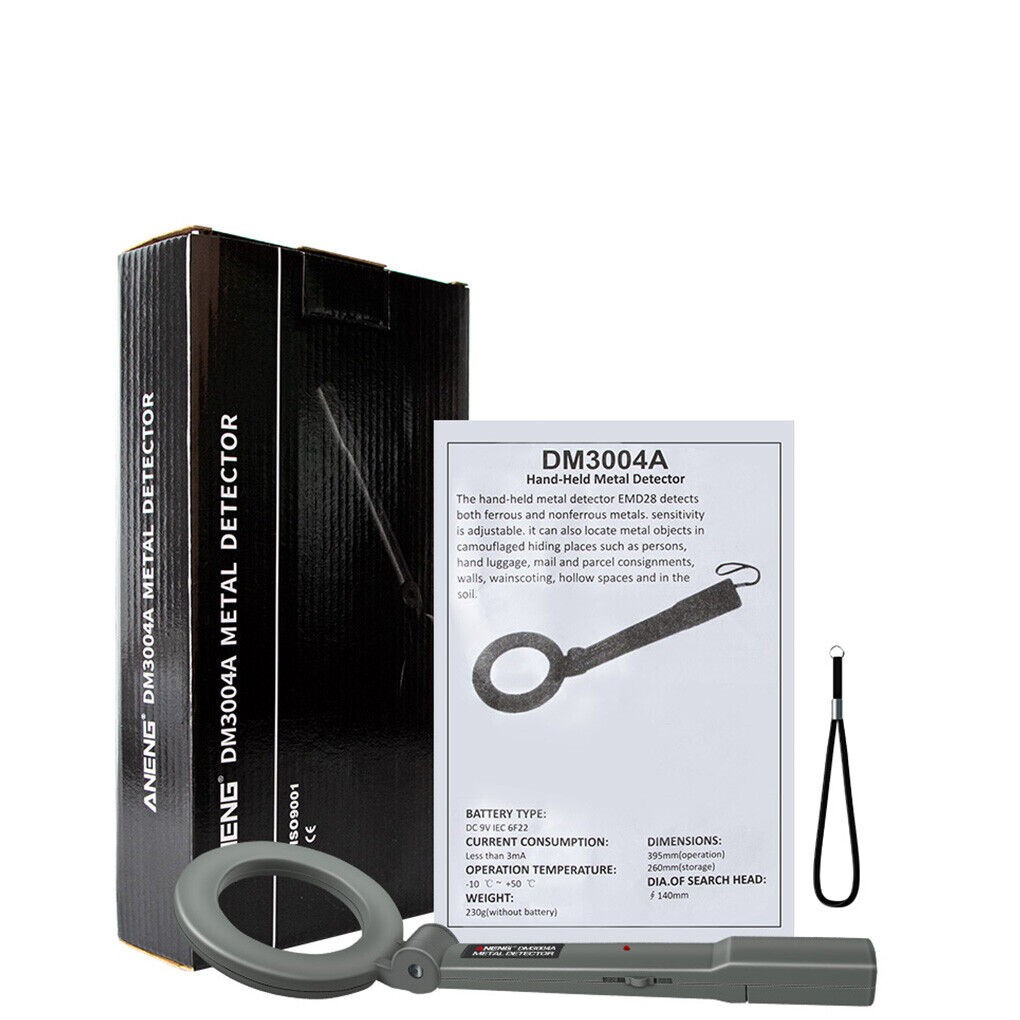 Handheld Metal Detector Airport Security Scanner High Sensitive Testing Tool