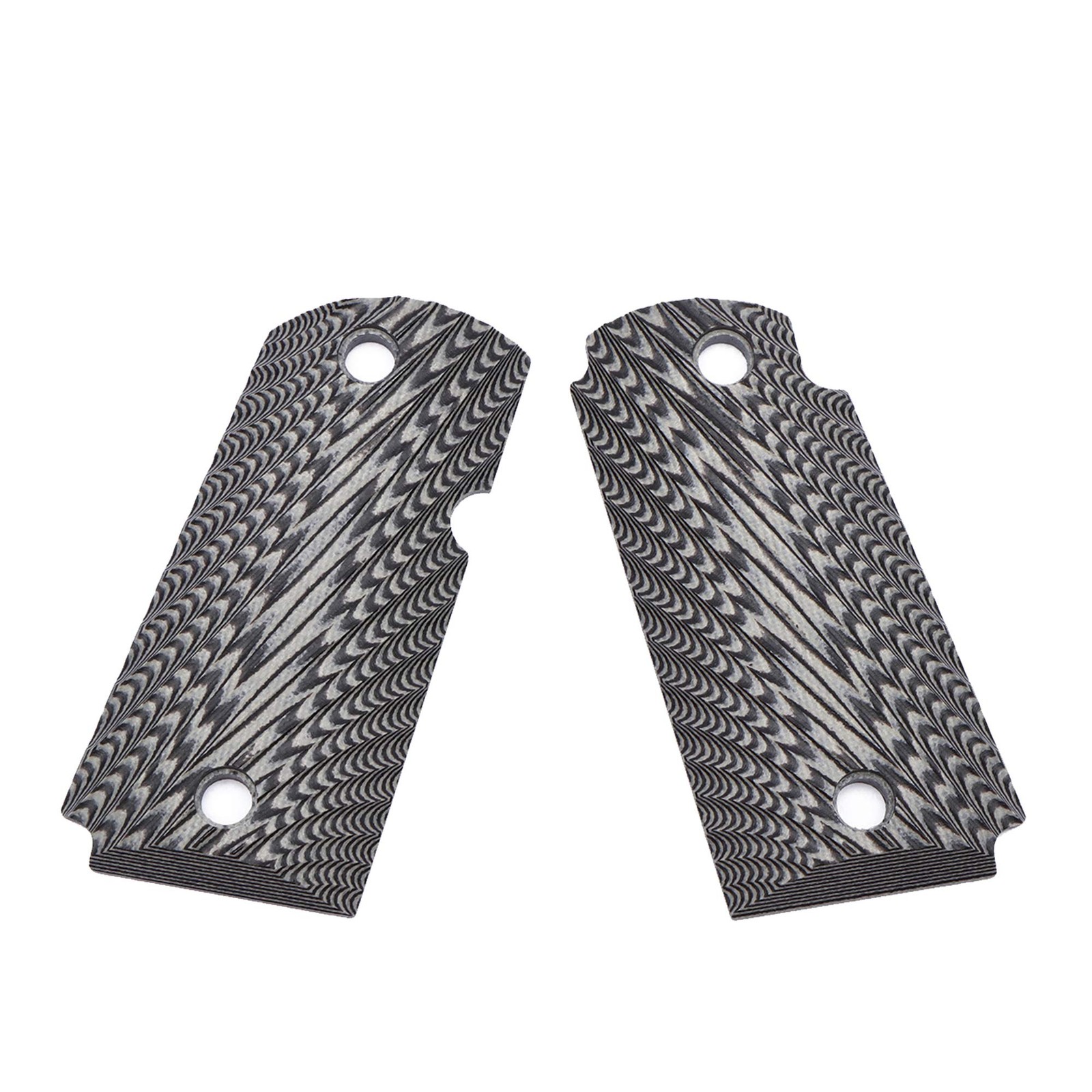 BESTWEST G10 Grips for Kimber Micro Carry 9 9mm, OPS Starburst Grey/Black