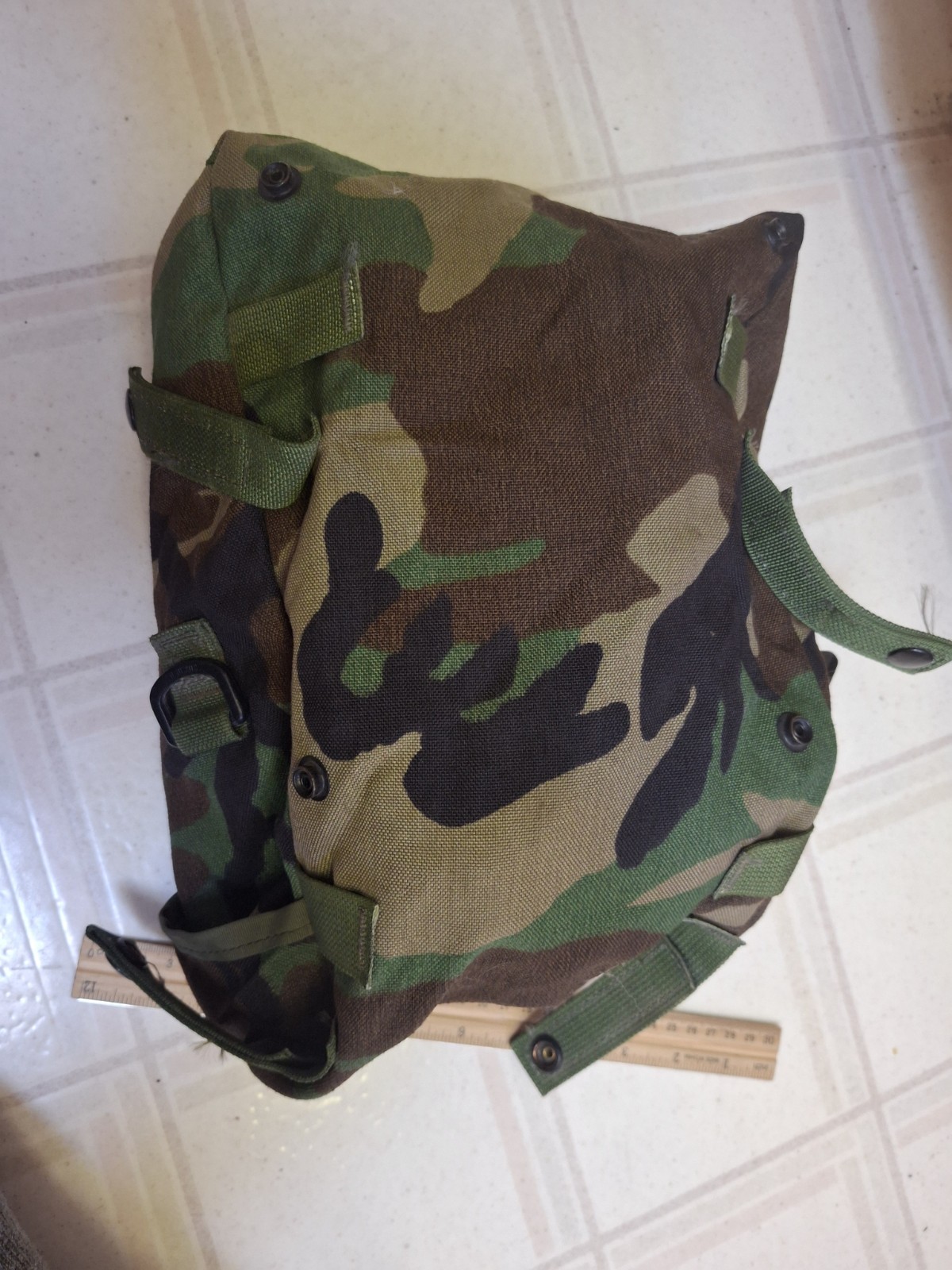 US military pouch camo Vintage