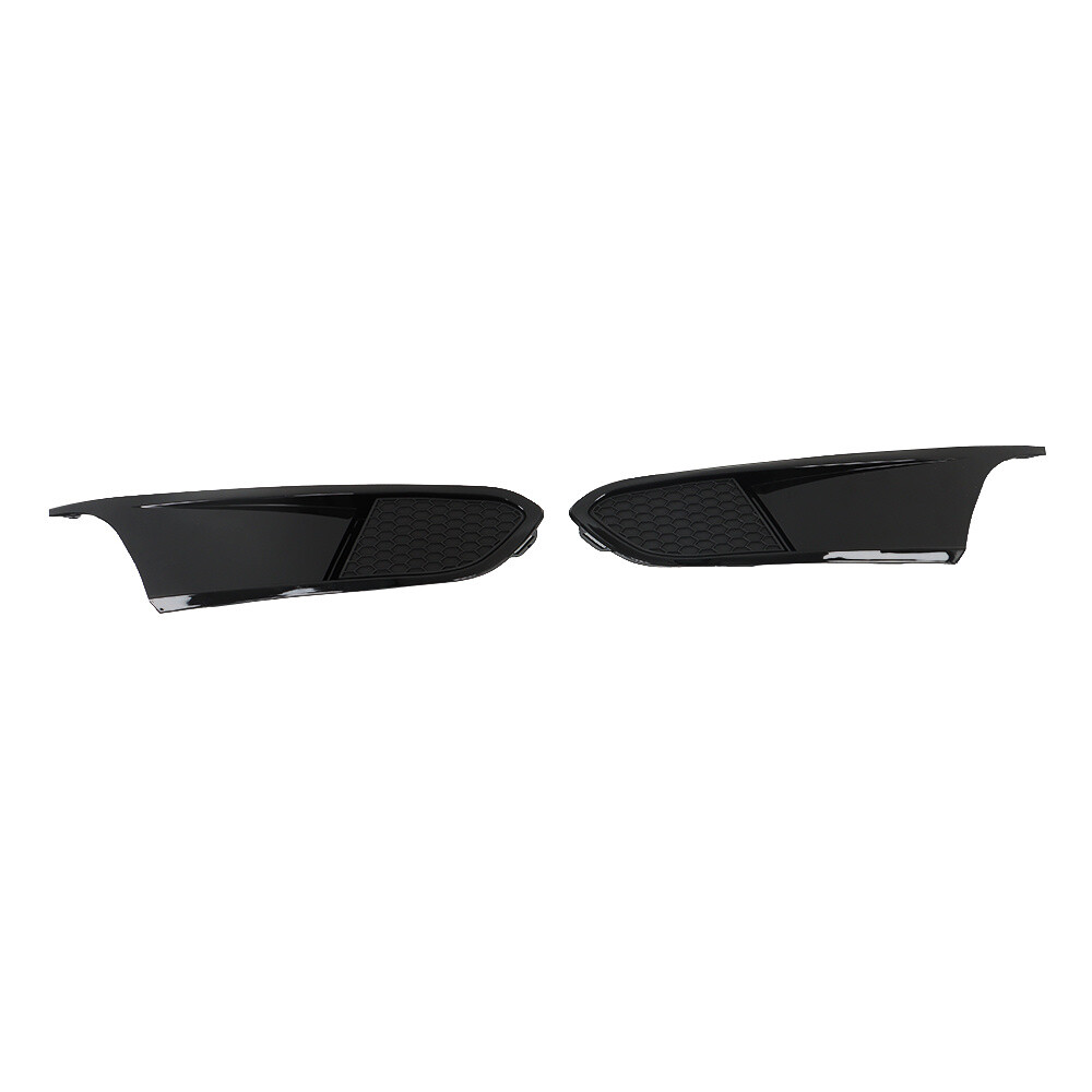 Front Bumper Upper＆Lower Grille Kit W/Bezels Trim Grill For VW Jetta 2011-2014