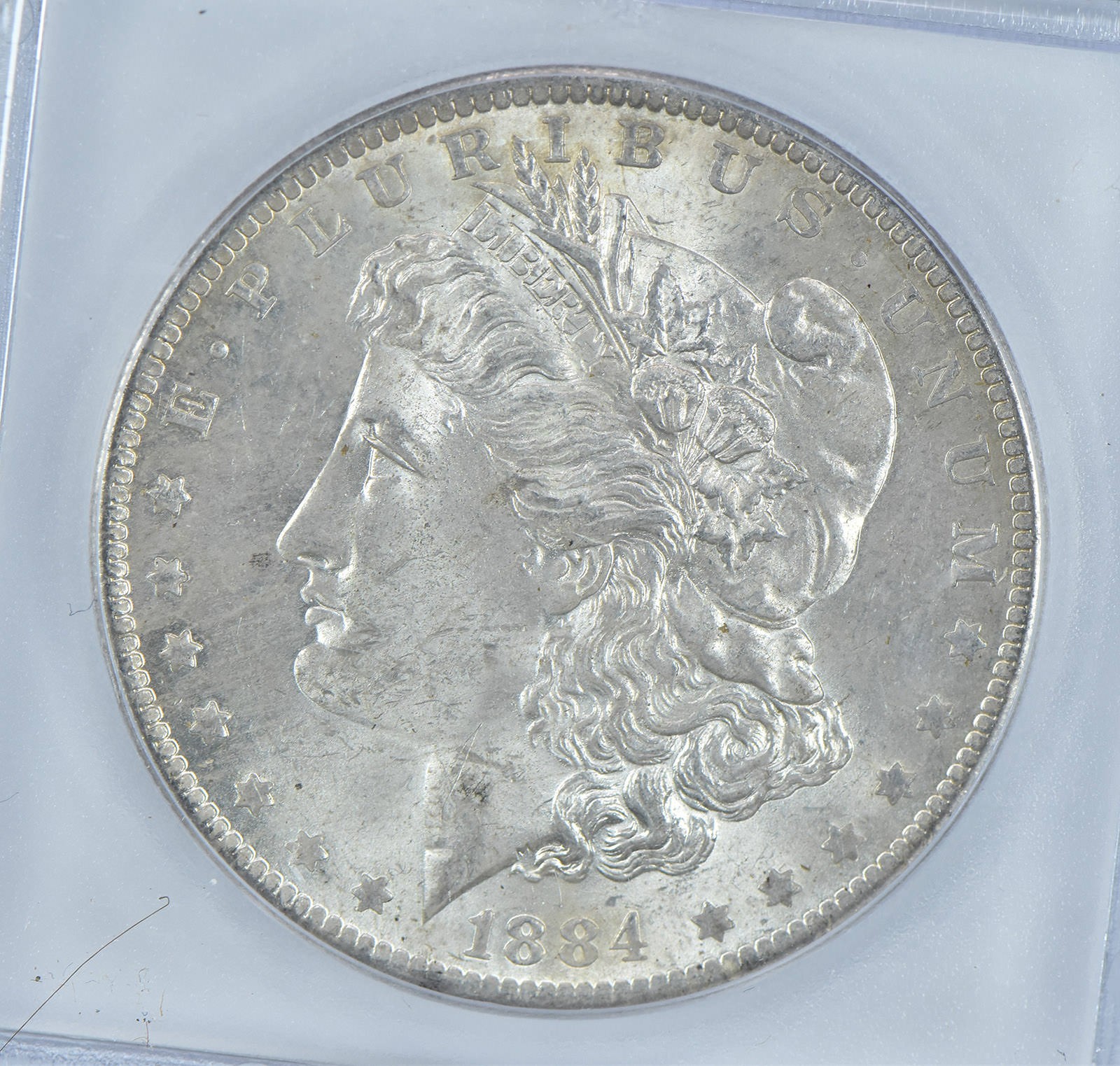 1884-O Morgan Silver Dollar MS64 ICG