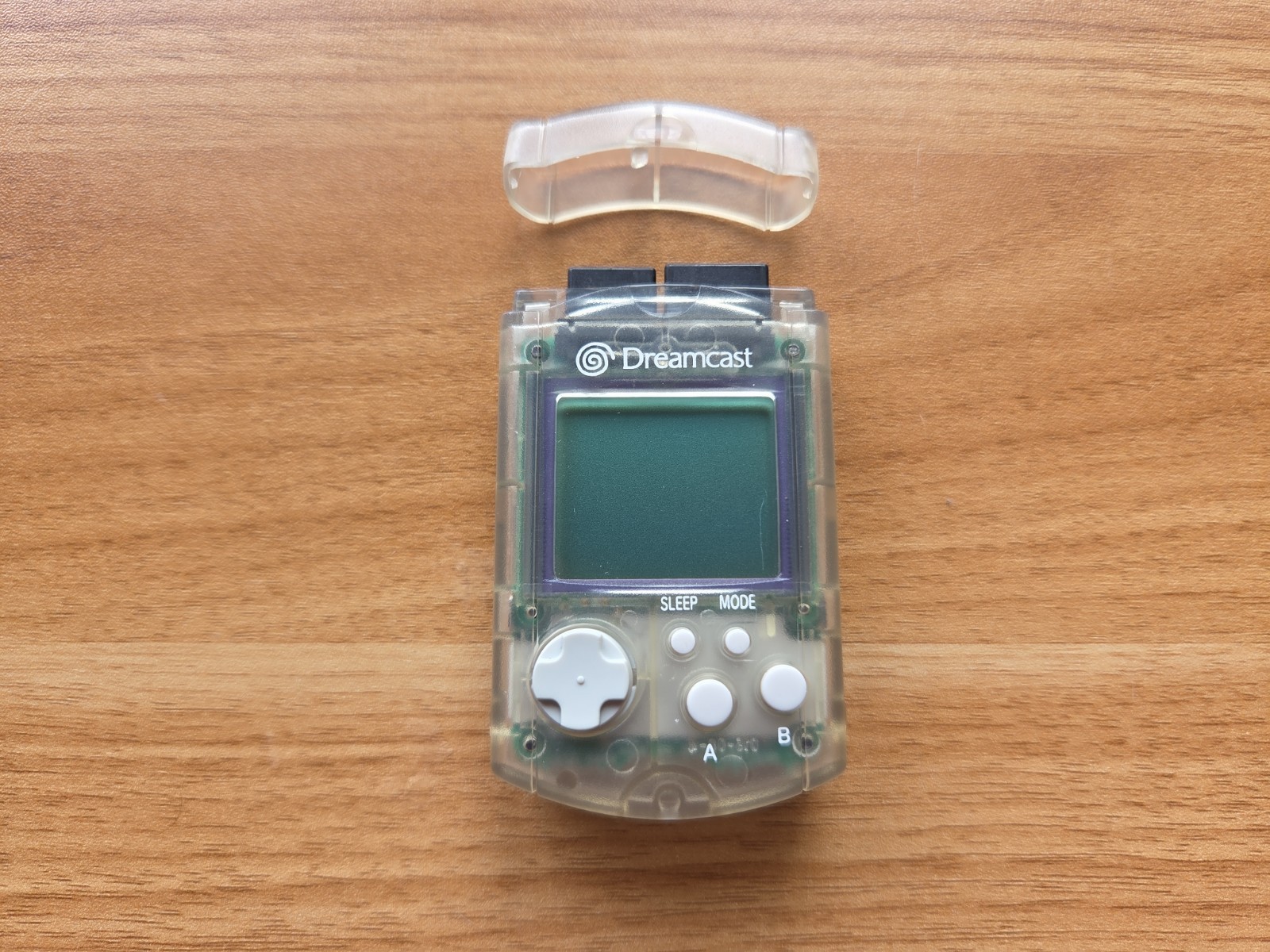 Official OEM Sega Dreamcast Visual Memory Unit VMU Clear Japan import US Seller